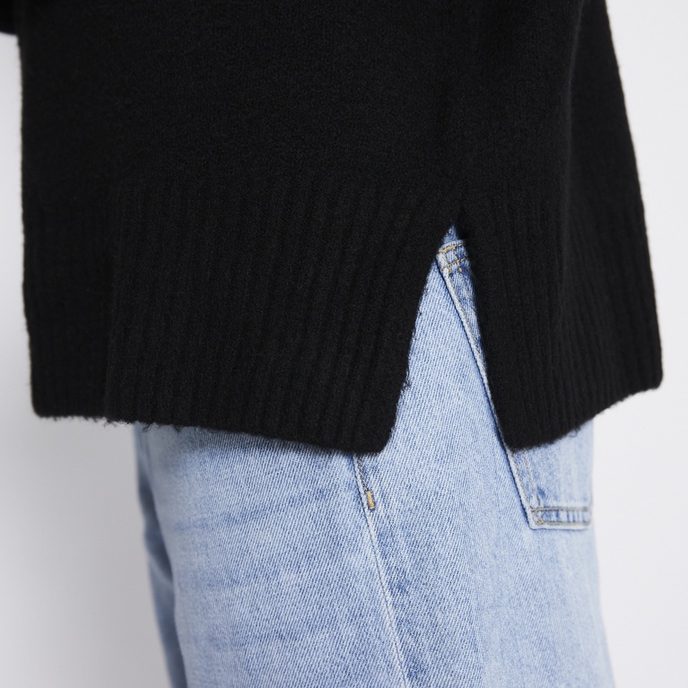Knit sweater "Erica" Black